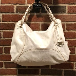 Jessica Simpson White Hobo Bag